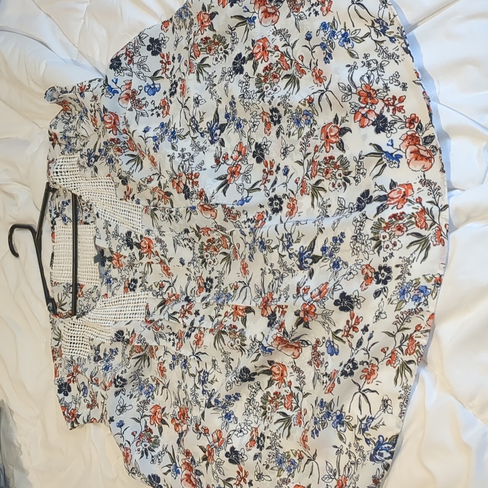 Flowy Flower Blouse